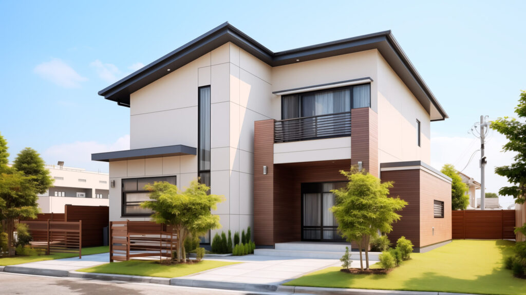 桜丘の杜 注文住宅（木の家）新築工事（デモ） 施工後