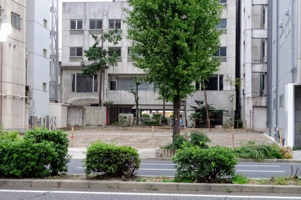 緑川総合病院 新棟建設工事（デモ） 施工前