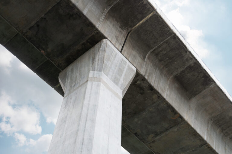 白鷺川大橋 耐震補強工事（デモ）