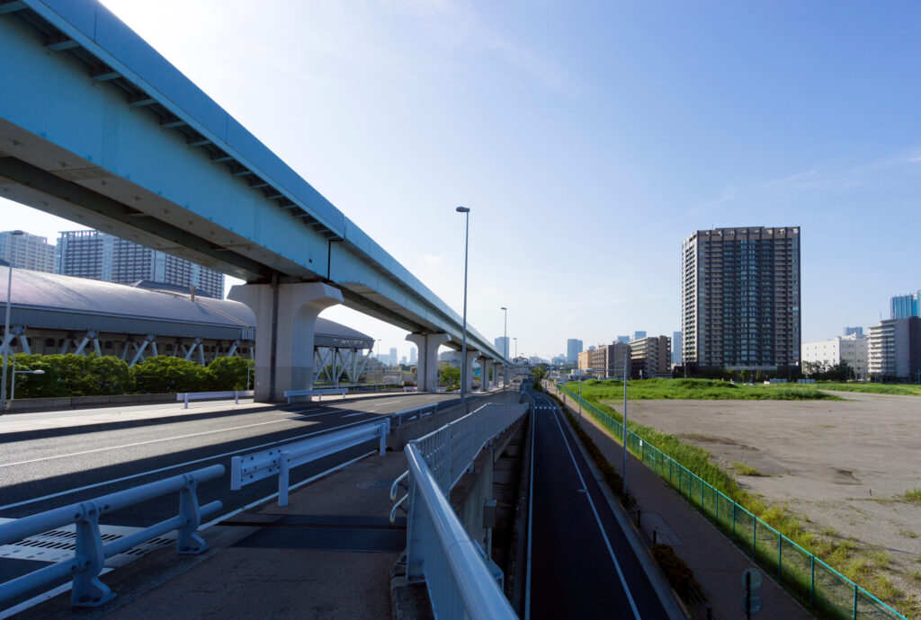県道48号 桜峰バイパス 道路改良工事（デモ） 施工後