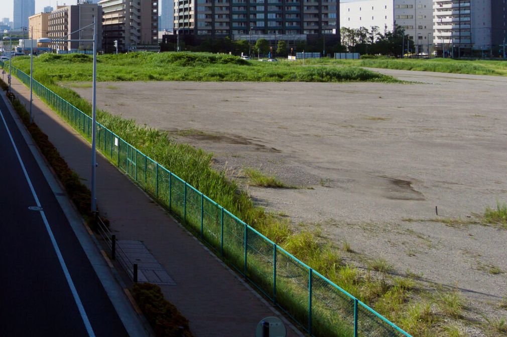 桜峰市立中央図書館 新築工事（デモ） 施工前