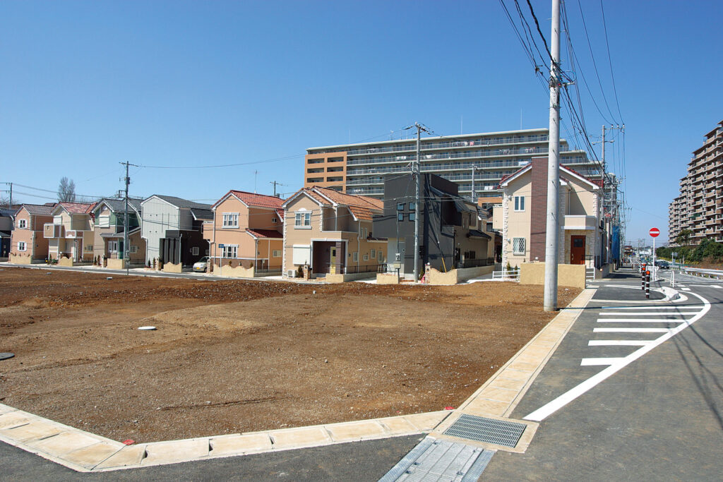 美咲ヶ丘ニュータウン 宅地造成工事（デモ） 施工